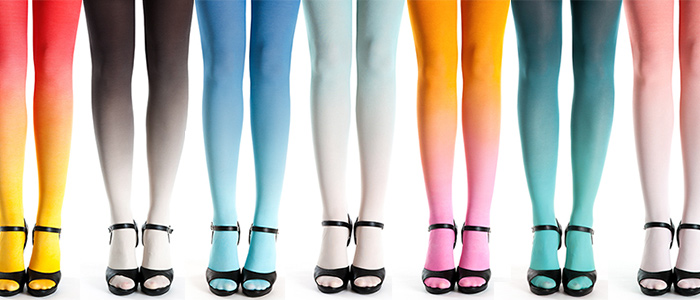 How to wear ombre tights