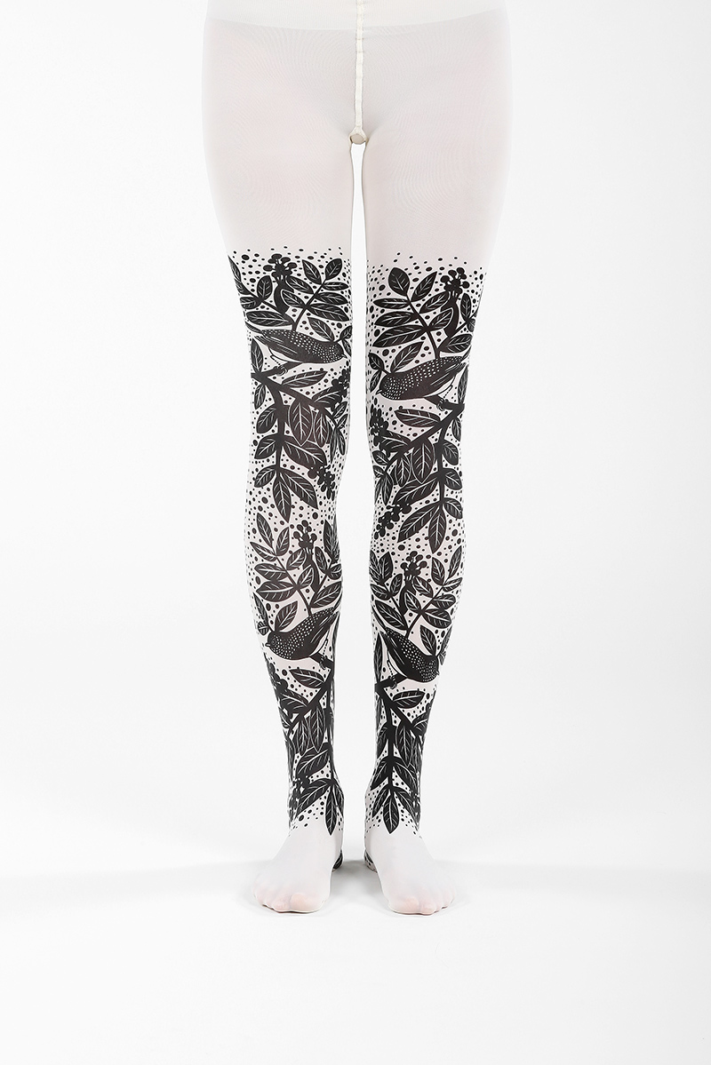 Black forest tights by Virivee