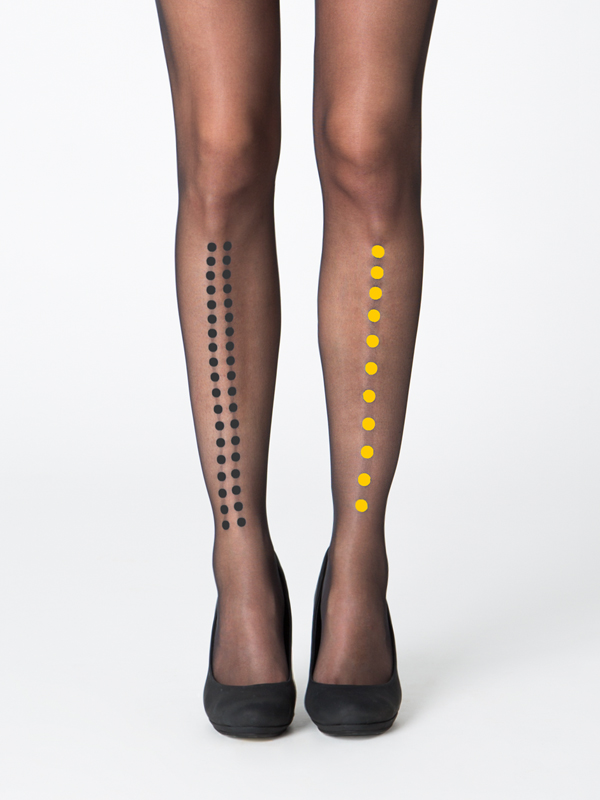 Budapest tights yellow