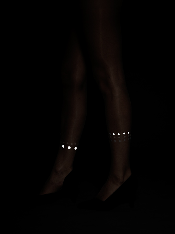 Leda reflective tights by Virivee