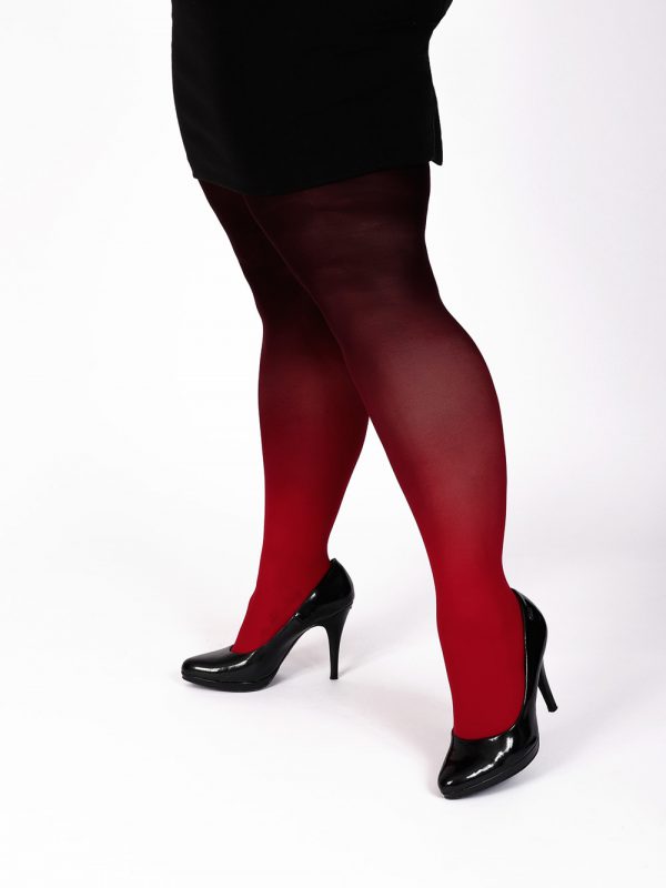 Plus Size Red Black Tights – Virivee Tights – Unique Tights Designed