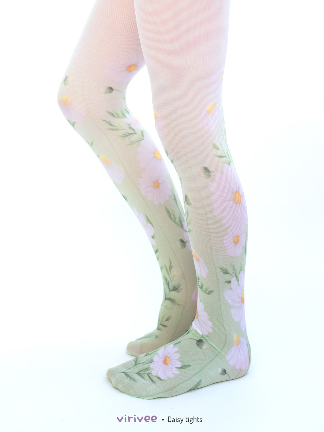 Daisy tights for girls