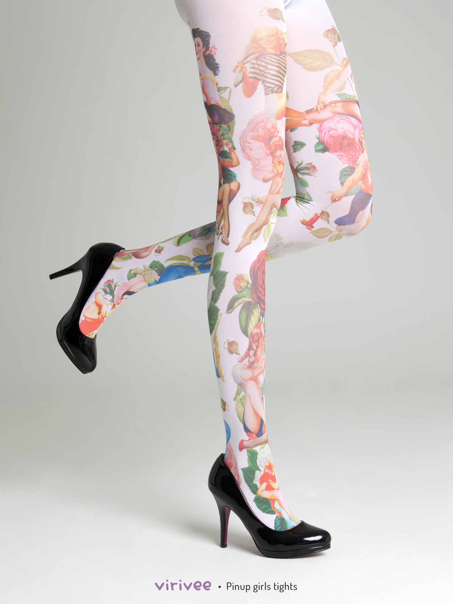 Pinup girls tights in S-4XL sizes