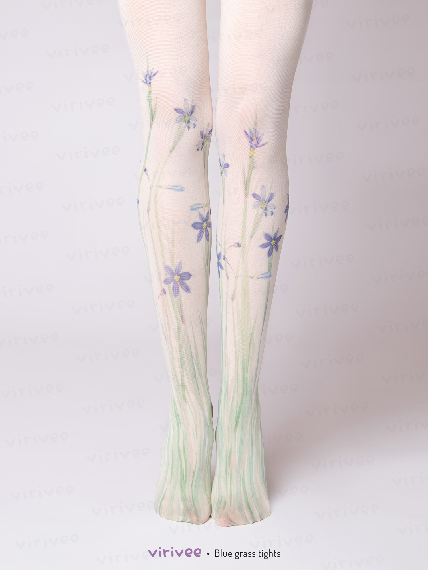 I Designed Floral Tights For A Modern Fairy