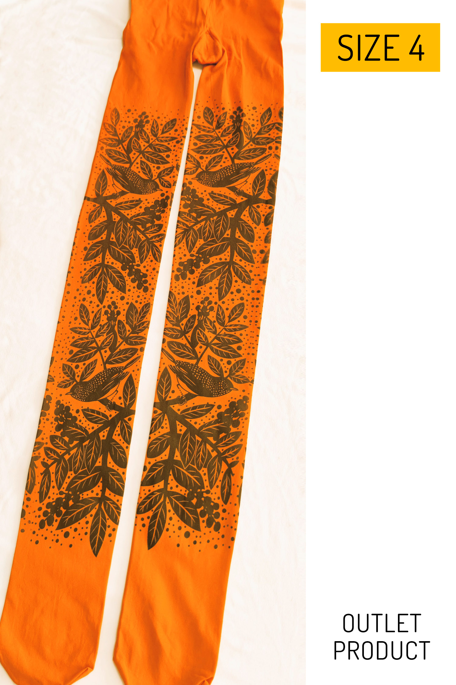 Outlet: orange forest tights