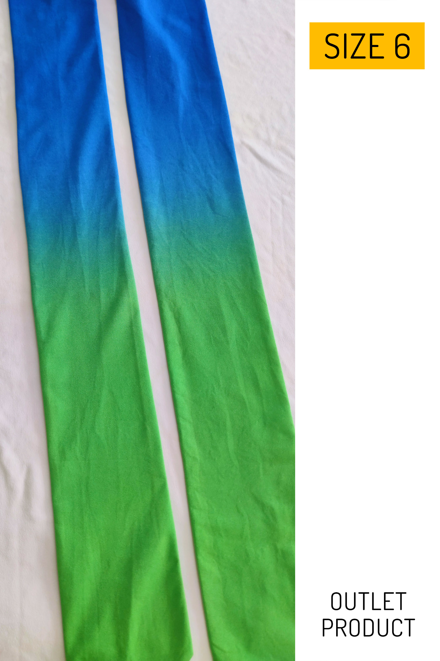 Outlet: green-blue tights