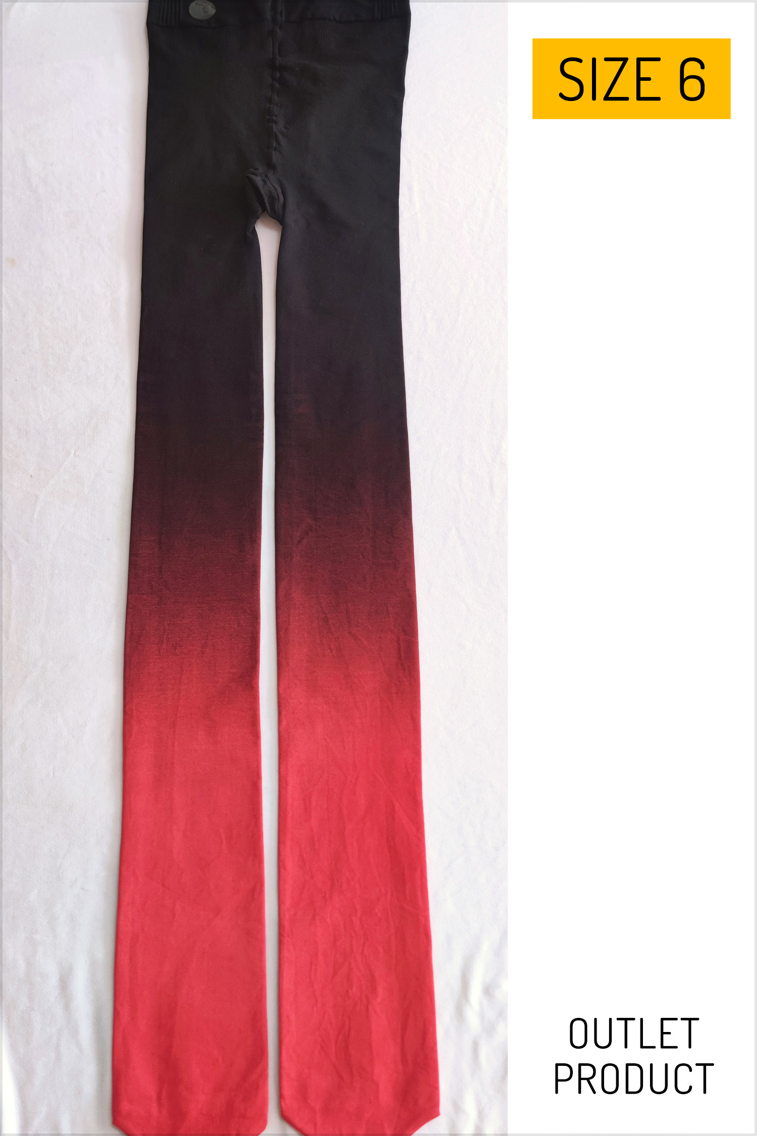 Outlet: 40 Red-black tights