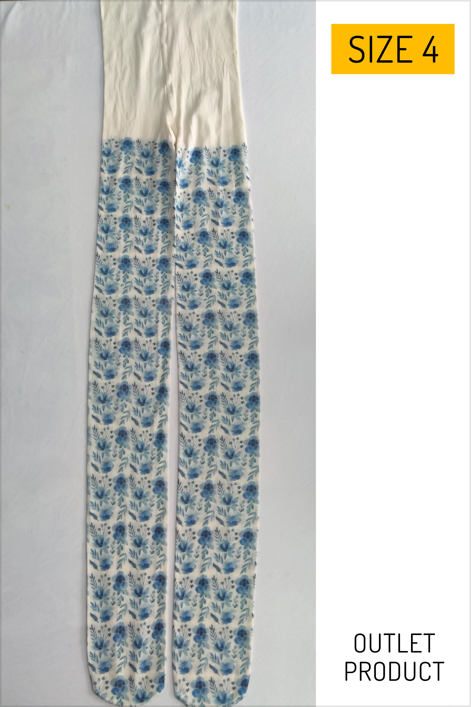 Outlet: 79 Blue flower tights